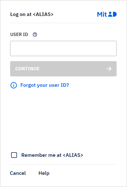 Service Provider ALIAS on web